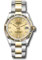 Rolex Datejust 31 Steel and Yellow Gold - Fluted Bezel - Oyster Style No: 278273 chdo