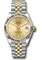 Rolex Datejust 31 Steel and Yellow Gold - Fluted Bezel - Jubilee Style No: 278273 chij