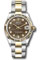 Rolex Datejust 31 Steel and Yellow Gold - Fluted Bezel - Oyster Style No: 278273 dkmdo