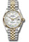 Rolex Datejust 31 Steel and Yellow Gold - Fluted Bezel - Jubilee Style No: 278273 mdj