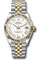 Rolex Datejust 31 Steel and Yellow Gold - Fluted Bezel - Jubilee Style No: 278273 wrj
