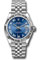 Rolex Datejust 31 Steel and White Gold - Fluted Bezel - Jubilee Style No: 278274 blrj