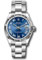 Rolex Datejust 31 Steel and White Gold - Fluted Bezel - Oyster Style No: 278274 blro