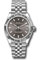 Rolex Datejust 31 Steel and White Gold - Fluted Bezel - Jubilee Style No: 278274 dkgij