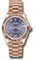 Rolex Datejust 31 Everose Gold - Fluted Bezel - President Style No: 278275 aubdr6p