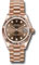 Rolex Datejust 31 Everose Gold - Fluted Bezel - President Style No: 278275 chodp