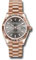 Rolex Datejust 31 Everose Gold - Fluted Bezel - President Style No: 278275 dkrhip