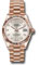 Rolex Datejust 31 Everose Gold - Fluted Bezel - President Style No: 278275 sdp