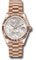 Rolex Datejust 31 Everose Gold - Fluted Bezel - President Style No: 278275 sflomdp