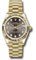 Rolex Datejust 31 Yellow Gold - Fluted Bezel - President Style No: 278278 dkgdp