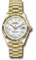 Rolex Datejust 31 Yellow Gold - Fluted Bezel - President Style No: 278278 mdp