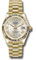 Rolex Datejust 31 Yellow Gold - Fluted Bezel - President Style No: 278278 sdr6p