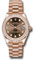 Rolex Datejust 31 Everose Gold - 46 Dia Bezel - President Style No: 278285RBR chodp