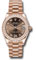 Rolex Datejust 31 Everose Gold - 46 Dia Bezel - President Style No: 278285RBR chodr6p