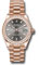Rolex Datejust 31 Everose Gold - 46 Dia Bezel - President Style No: 278285RBR dkrhip