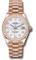 Rolex Datejust 31 Everose Gold - 46 Dia Bezel - President Style No: 278285RBR mdp