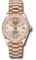 Rolex Datejust 31 Everose Gold - 46 Dia Bezel - President Style No: 278285RBR rsdp