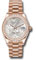 Rolex Datejust 31 Everose Gold - 46 Dia Bezel - President Style No: 278285rbr sflomdp