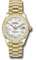 Rolex Datejust 31 Yellow Gold - 46 Dia Bezel - President Style No: 278288RBR mdp