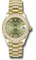 Rolex Datejust 31 Yellow Gold - 46 Dia Bezel - President Style No: 278288RBR ogdr6p