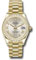 Rolex Datejust 31 Yellow Gold - 46 Dia Bezel - President Style No: 278288RBR sdr6p