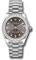 Rolex Datejust 31 White Gold - 46 Dia Bezel - President Style No: 278289rbr dkgip
