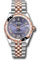 Rolex Datejust 31 Steel and Everose Gold - 24 Dia Bezel - Jubilee Style No: 278341RBR aubdr6j