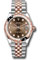 Rolex Datejust 31 Steel and Everose Gold - 24 Dia Bezel - Jubilee Style No: 278341RBR chodj