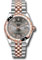 Rolex Datejust 31 Steel and Everose Gold - 24 Dia Bezel - Jubilee Style No: 278341RBR dkrhdr6j