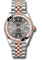 Rolex Datejust 31 Steel and Everose Gold - 24 Dia Bezel - Jubilee Style No: 278341RBR dkrhij