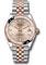 Rolex Datejust 31 Steel and Everose Gold - 24 Dia Bezel - Jubilee Style No: 278341RBR rodj