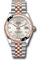 Rolex Datejust 31 Steel and Everose Gold - 24 Dia Bezel - Jubilee Style No: 278341RBR sdj