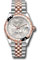 Rolex Datejust 31 Steel and Everose Gold - 24 Dia Bezel - Jubilee Style No: 278341rbr sflomdj