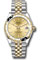 Rolex Datejust 31 Steel and Yellow Gold - 24 Dia Bezel - Jubilee Style No: 278343 chij