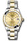 Rolex Datejust 31 Steel and Yellow Gold - 24 Dia Bezel - Oyster Style No: 278343 chio