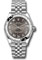 Rolex Datejust 31 Steel and White Gold - Domed 24 Dia Bezel - Jubilee Style No: 278344RBR dkgrj