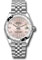 Rolex Datejust 31 Steel and White Gold - Domed 24 Dia Bezel - Jubilee Style No: 278344RBR pdj