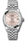 Rolex Datejust 31 Steel and White Gold - Domed 24 Dia Bezel - Jubilee Style No: 278344RBR pij