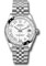 Rolex Datejust 31 Steel and White Gold - Domed 24 Dia Bezel - Jubilee Style No: 278344RBR wrj