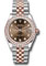 Rolex Datejust 31 Steel and Everose Gold - 46 Dia Bezel - Jubilee Style No: 278381RBR chodj