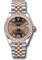 Rolex Datejust 31 Steel and Everose Gold - 46 Dia Bezel - Jubilee Style No: 278381RBR chodr6j