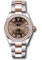 Rolex Datejust 31 Steel and Everose Gold - 46 Dia Bezel - Oyster Style No: 278381RBR chodr6o