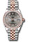 Rolex Datejust 31 Steel and Everose Gold - 46 Dia Bezel - Jubilee Style No: 278381RBR dkrhdr6j