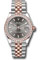Rolex Datejust 31 Steel and Everose Gold - 46 Dia Bezel - Jubilee Style No: 278381RBR dkrhij