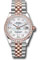Rolex Datejust 31 Steel and Everose Gold - 46 Dia Bezel - Jubilee Style No: 278381RBR mdj