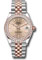 Rolex Datejust 31 Steel and Everose Gold - 46 Dia Bezel - Jubilee Style No: 278381RBR roij