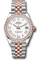 Rolex Datejust 31 Steel and Everose Gold - 46 Dia Bezel - Jubilee Style No: 278381RBR wrj
