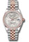 Rolex Datejust 31 Steel and Everose Gold - 46 Dia Bezel - Jubilee Style No: 278381rbr sflomdj