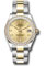Rolex Datejust 31 Steel and Yellow Gold - 46 Dia Bezel - Oyster Style No: 278383RBR chdo