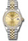 Rolex Datejust 31 Steel and Yellow Gold - 46 Dia Bezel - Jubilee Style No: 278383RBR chij